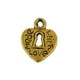 thumbnail image 5 of Encantos de amor 50pcs Cerradura de Bloqueo con Ojo de Colgantes de la Joyería de Bricolaje Encantos de oro con bloqueo de corazón Magideal Encantos de amor, 5 of 5