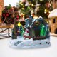 thumbnail image 3 of Casa en miniatura de Navidad, de trineo de Papá Noel giratorias y móviles, juego de construcción de resina, decoración coleccionable para el Gloria Casa de miniaturas, 3 of 8