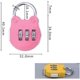 thumbnail image 2 of Combination padlock, 5 pieces mini combination padlock, combination padlock, combination padlock, durable, high security, for suitcases or backpacks, 2 of 4