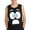 Black, variant on Boys Cartoon Face Tank Top Soft Polyester Spandex Blend Sleeveless Crewneck Funny Graphic Novelty Tee for Summer Play Clothes Fade Resistant Youth 3-14 Years Green,Size 8 T