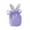 Purple, variant on PPgejGEK Easter Bunny Drawstring Velvet Bag, Cute Ear Candy Packing Gift Pouch for Easter Decor Party Favors, Plush Mini Storage Container 1PC