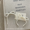 thumbnail image 4 of Pearl Ribbon Shoe Decoration Elegant Buckle Pearl Bead Chain Ladies DIY Shoe Lace 2pc, 4 of 4