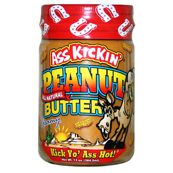 Ass Kickin' Peanut Butter 13 oz