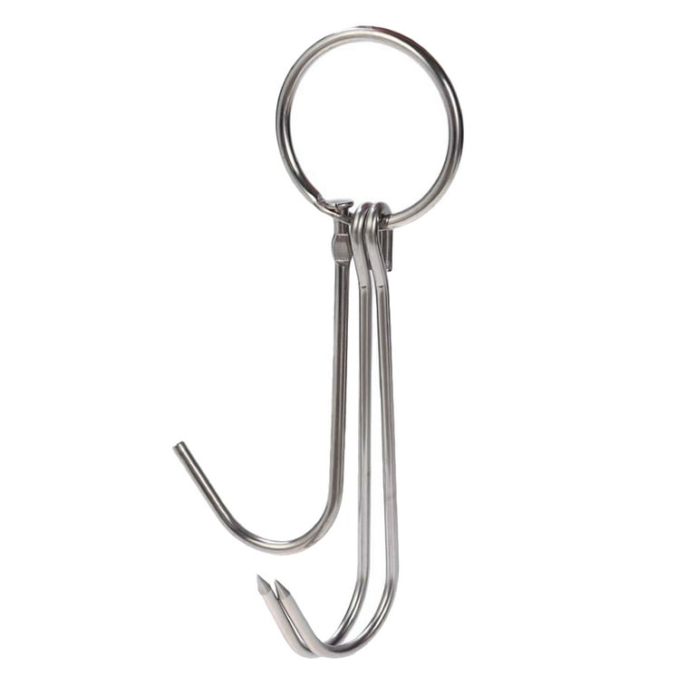 Meat hooks, tin plated - Meat hooks & S-hooks - Steel wire ropes