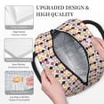 thumbnail image 5 of Haiem Polka Dot Printed Lunch Bag Women, Lunch Box Lunch Bag for Women, Small Leakproof Cute Lunch Tote Large Capacity Reusable Insulated Cooler Lunch Container, 5 of 6
