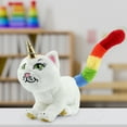 thumbnail image 2 of Attatoy Caticorn Plush Toy, Cat Unicorn Stuffed Animal, Rainbow-Themed, 2 of 9