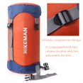 thumbnail image 3 of Sleeping Bag Compression Sack, Durable Nylon and Polyester Fiber with Water-Resistant Protection, Adjustable Straps for Secure Packing, Ideal for Backpacking, Hiking and Camping, 3 of 7
