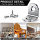 thumbnail image 5 of 50PCS L Brackets Corner Brace, Heavy Duty Small Brackets, 5 of 5