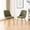 Green, variant on TacleeKii Modern Upholstered Dining Chairs Set of 2, Curved Back, Wood Legs, 300 lb Weight Capacity, Beige