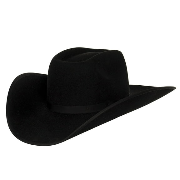 Resistol Cowboy Hat Mens Fur Felt Holt Black RWHOLTB-794207