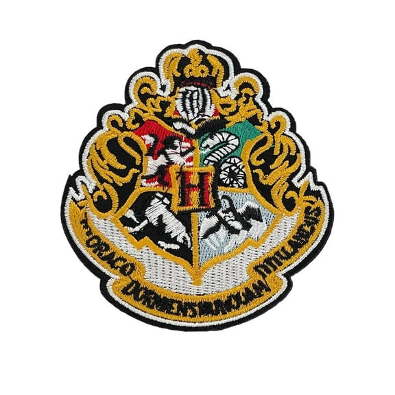 Hogwarts Harry Potter Embroidered Iron On Patch
