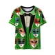 thumbnail image 2 of Xuyuer Women's Carnival Printed Round Neck Solid Color Short Sleeve Casual Loose T-Shirt, 2 of 8