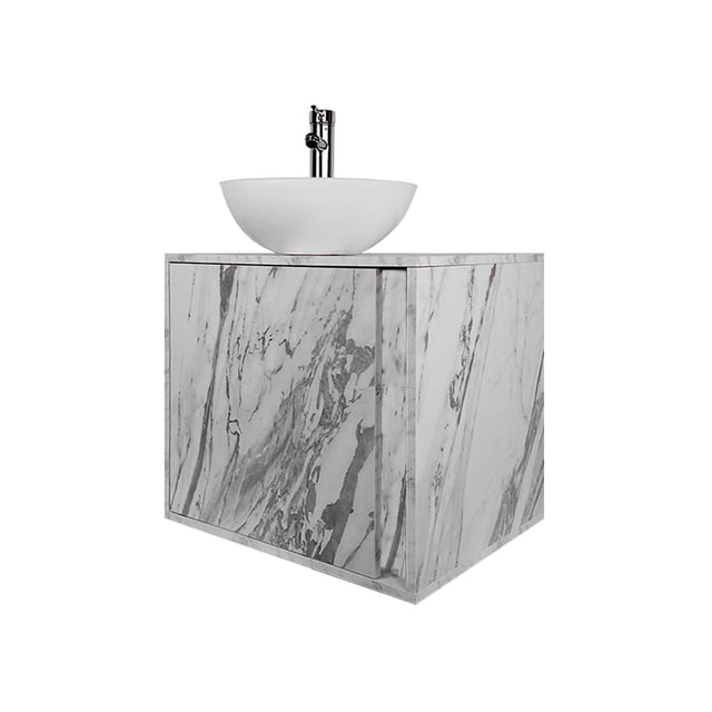 Gabinete Para Baño MIA Con Ovalin Y Llave Minimalista