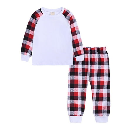 

Casual Matching Christmas Family Pajamas Sets Xmas Santa Claus Elk Reindeer Print Long Sleeve Tops and Pants Home Sleepwear for Women Men Kids ClearanceMulticolor Men XXXL