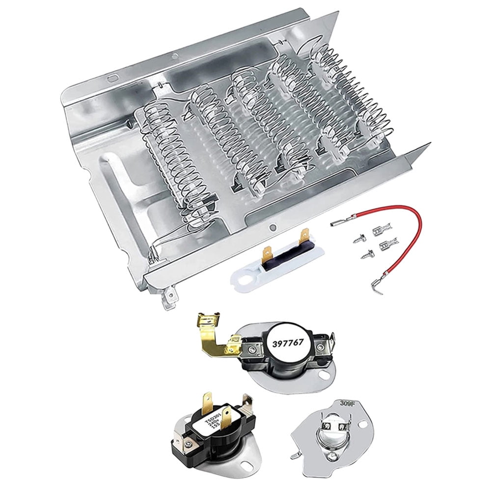 Masteelf  Hot Dryer Heating Element Set 279838/3392519/3977393/3387134 Energy-saving