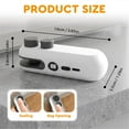 thumbnail image 3 of Mini Bag Sealer With Cutter and Magnet, 2 in 1 Mini Bag Sealer, Handheld TYPE-C Rechargeable Bag Sealer, Portable Handheld Chip Bag Sealer for Snack Food, 3.93x1.29x1.49 Inch, Digital Display Version, 3 of 8