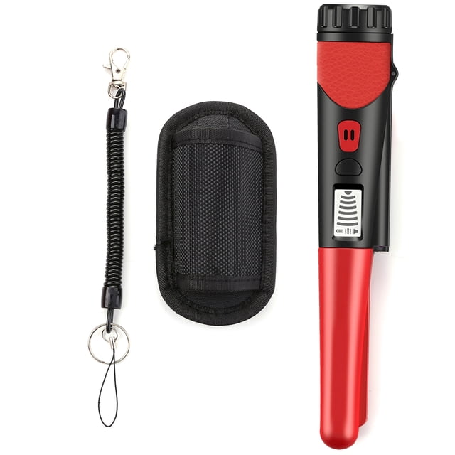 Detector de metales, detector de metales portátil de alta sensibilidad con indicador LED de un Carevas Equipo de detección