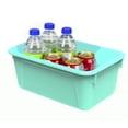 thumbnail image 4 of Storex Small Cubby Bin, Teal, Pack of 5, 4 of 5