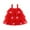 r-171Red106, variant on Girls Dress Toddler Love Heart Prints Sleeveless Square Collar Holiday Party Tiered Mesh Dance Party Princess Dresses For Girls Sizes 2-3 Years