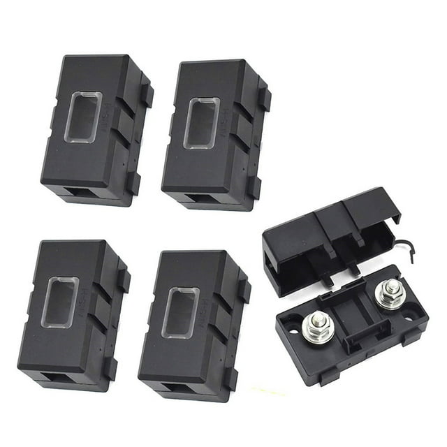 Pack de 4 Fusibles de Voiture Support de Modification Remplaçable Pratique Universel Véhicule Automobile Camion Caravanes RVs Ignifuges Fusibles de Protection de Circuit Pièces de Rechange 30A