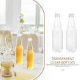 thumbnail image 3 of SKISUNO 6Pcs Juice Bottles Plastic Clear Bottle Reusable Drink Storage for Classroom Use, 3 of 8