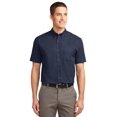 thumbnail image 1 of Port Authority Men's Short Sleeve Easy Care Shirt 6XL Navy/Light Stone, 1 of 1