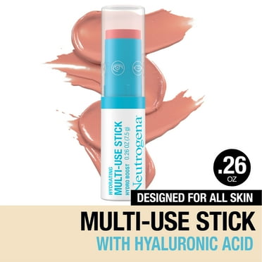 Neutrogena Hydro Boost Hydrating Multi-Use Stick, Soft Pink, 0.26 oz