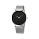 thumbnail image 1 of Reloj de cuarzo para hombre, relojes de moda para hombre, reloj sencillo de acero inoxidable para negocios., 1 of 3