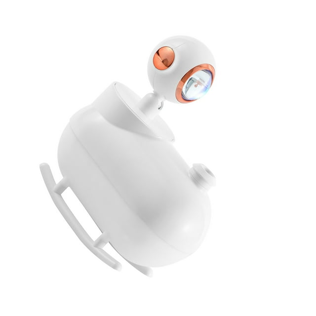 Yuarrent Humidificador de aire esencial ABS con luces LED para decoración del hogar, humidificación del hogar y la Oficina Humidificadores Blanco