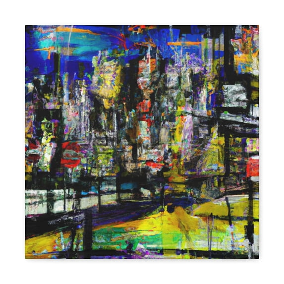 Expressive Pop Explosion - Canvas