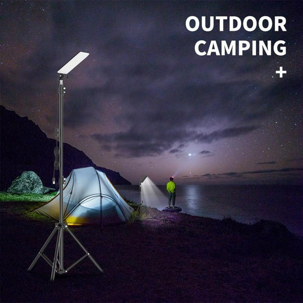 Upgraded LED Camping Lights, with Portable Tripod Super Bright Telescopic  Light