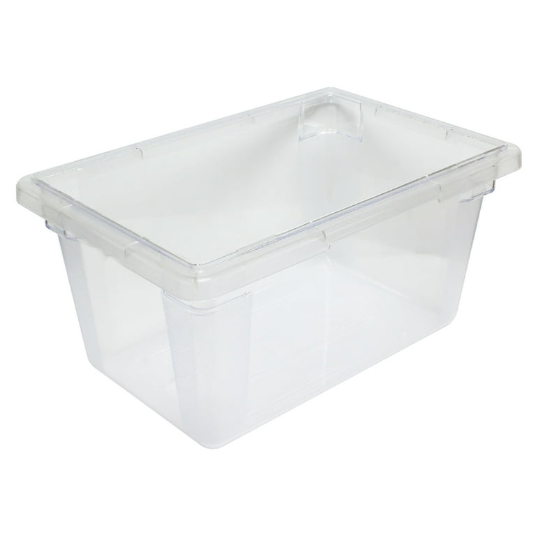 Expressly Hubert® Rectangular Clear Acrylic Bulk Food Storage Container -  12L x 12W x 10H
