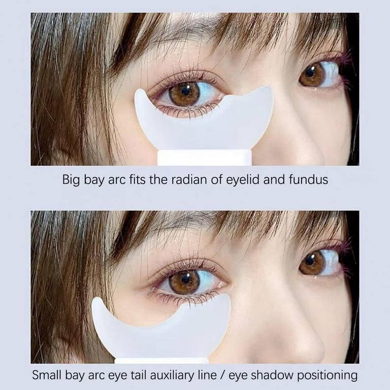 QISIWOLE Mascara Guard Shields, Eyelash Eyeshadow Auxiliary Tool Pads for  Eye Makeup Deals 