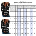 thumbnail image 4 of Gvmfive Women Printed 1/2 Zip V-Neck Long Sleeve Casual T-shirt Loose Top, 4 of 4