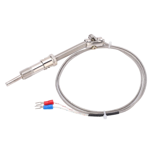 Thermocouple Type K, Thermocouple Type K, Thermocouple à Ressort de Compression Type K avec Sonde de Fil pour Usine, Composants Mécaniques