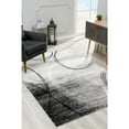 thumbnail image 5 of 3' X 20' Grey Abstract Power Loom Stain Resistant Area Rug, 5 of 9