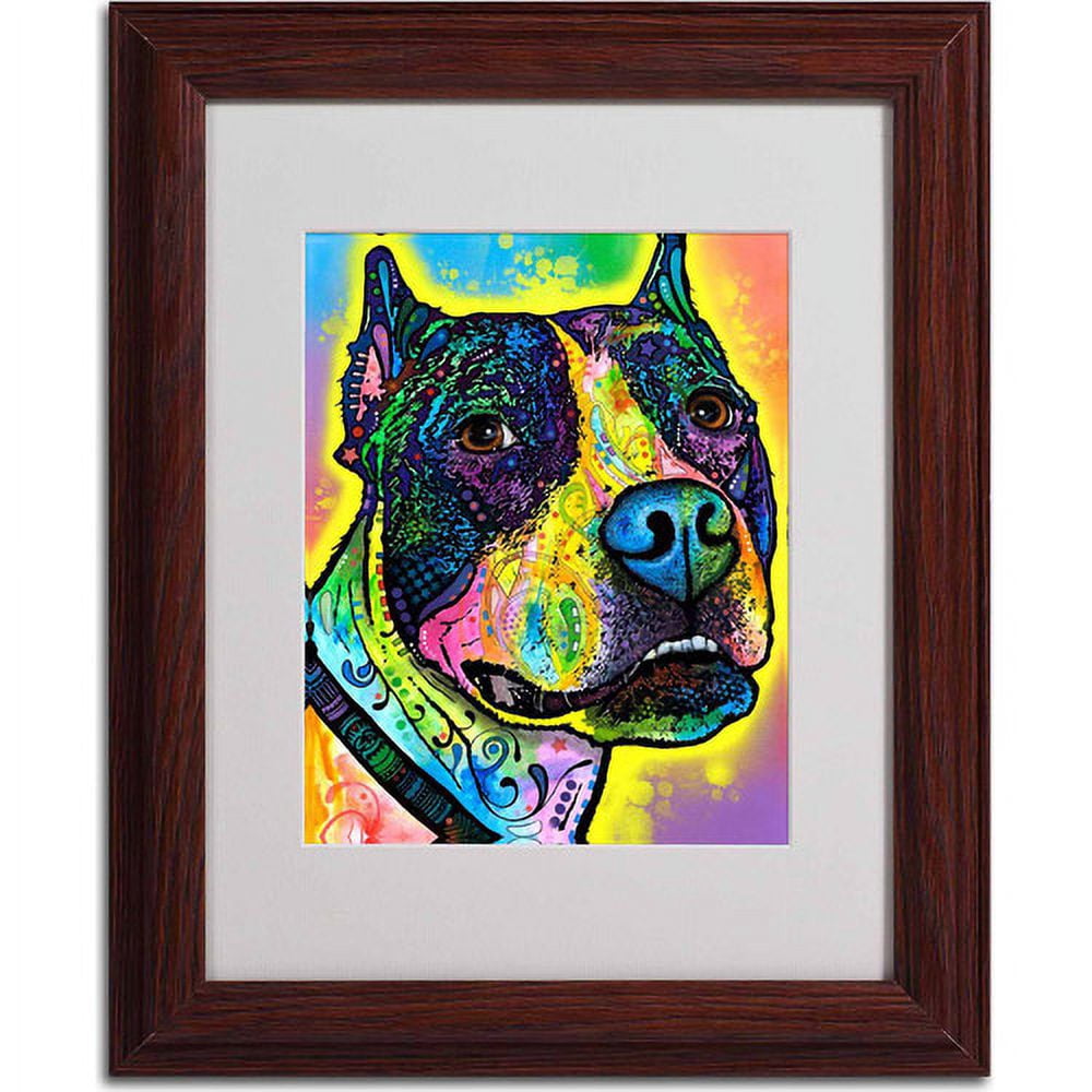 Trademark Fine Art "Justice" Canvas Art by Dean Russo, Wood Frame