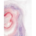 thumbnail image 2 of Paschke, Chris 26x32 White Modern Wood Framed Museum Art Print Titled - Watercolor Geode VIII, 2 of 4