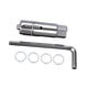 thumbnail image 4 of Extractor de roscas de tuberías rotas, herramienta portátil para extraer tornillos dañados, fácil de usar, para grifos rotos y roscas de tuberías. 12 mm, 4 of 8