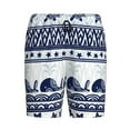 thumbnail image 4 of Fotbe Sea Underwater Animals1 Pajama Shorts for Men, Men's Pajama Bottoms, Sleepwear,Short Pajama Pants-X-Large, 4 of 9