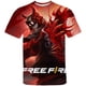 thumbnail image 3 of Camiseta de videojuego Free Fire, camiseta de manga corta con estampado 3D para hombre, camisetas casuales de verano, ropa para hombre, camisetas para adolescentes, camiseta, 3 of 5