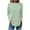 Green, variant on Staron Fall Tops for Women 2024 Striped Fall Fashion Tunic Tops Trendy Dressy T-Shirts O-Neck Business Casual Long Sleeve Blouses Basic Tee Black and Friday Deals