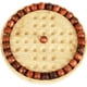 thumbnail image 5 of Juego de solitario de madera, rompecabezas, juego de mesa clásico con canicas, tablero redondo de 19,5 cm con canicas de madera, juego de rompecabezas para un jugador, juego de lógica, 5 of 5