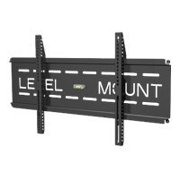 Level Mount Universal Low Profile DC65LP - Mounting kit (wall mount) - for flat panel - black - screen size: 34" - 65" - wall-mountable