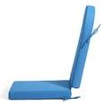 thumbnail image 6 of WestinTrends Adirondack Chair Cushion, Weather Resistant Patio Rocking Chair Cushion High Back, Sapphire Blue, 6 of 15