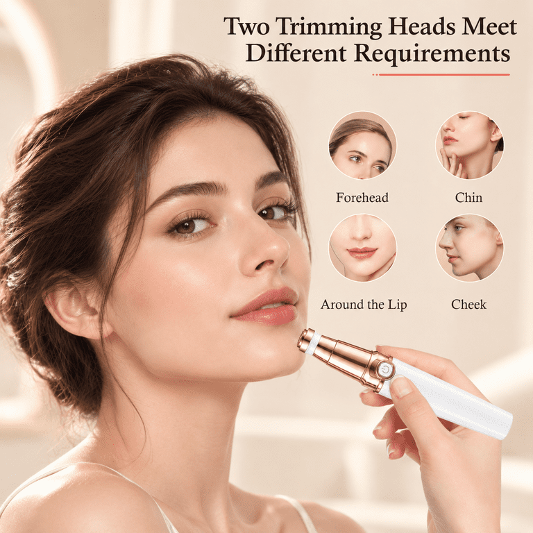 Taylarm Facial Hair Remover for Women with LED Light photo 2
