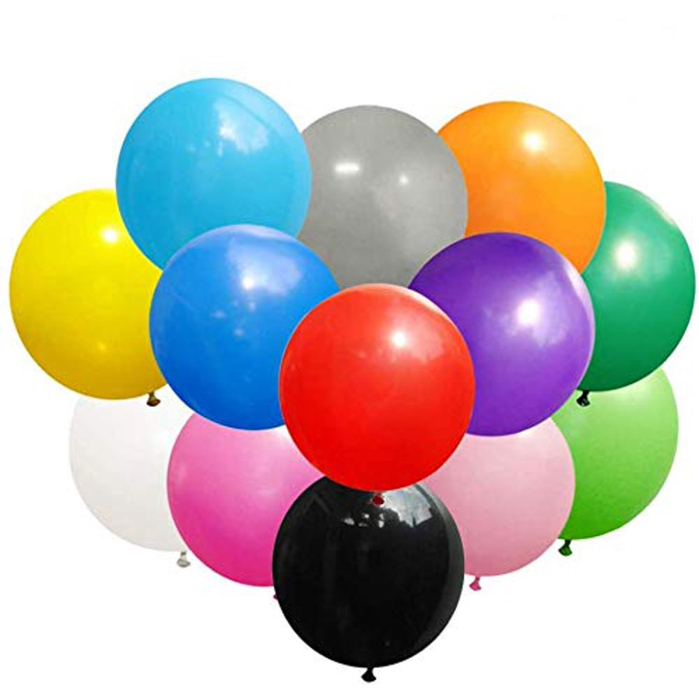 Koogel 36'' Big Balloons, 15 Pcs Latex Balloons Jumbo Latex Giant