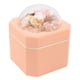 thumbnail image 5 of Caja de almacenamiento para joyas con cajón doble y forma octogonal Forever Flower, color rosa, 5 of 10