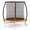 Orange, variant on Gymax 8FT Outdoor Trampoline Heavy-Duty Recreational Trampoline w/Safety Enclosure Net