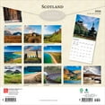 thumbnail image 2 of Scotland | 2026 12x24" (Hanging) Square Wall Calendar | Plastic-Free | BrownTrout, 2 of 9